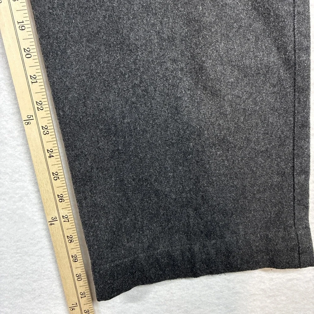 Vintage Banana Republic Dawson Wool Cargo‎ Pants Y2K Mens 36x32 Charcoal Gray